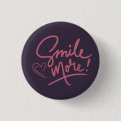 Smile  ronde button 3,2 cm (Voorkant)