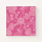 Smile - Roze Notitieboek (Achterkant)