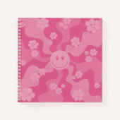 Smile - Roze Notitieboek (Voorkant)