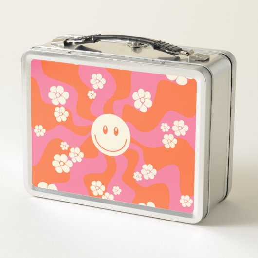 Smile - Roze, Oranje en crème (Achterkant)