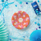 Smile - Roze, Oranje en crème Papieren Kommen (Feest)