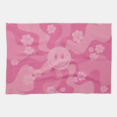 Smile - Roze Theedoek (Horizontaal)