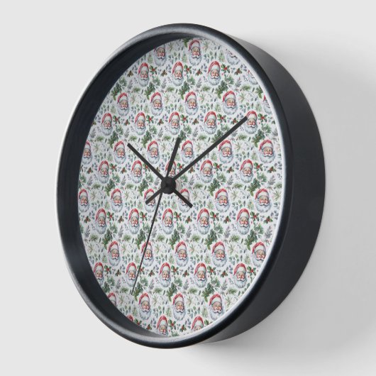 Smile Santa Wall Clock (Hoek)