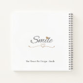 Smile Script Moederdag & Verjaardagscadeau voor ha Notitieboek (Achterkant)