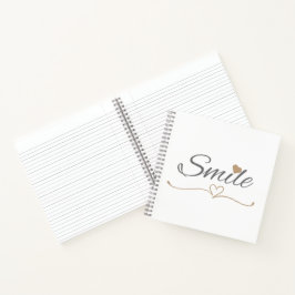 Smile Script Moederdag & Verjaardagscadeau voor ha Notitieboek