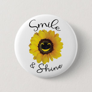 Smile & Shine Button
