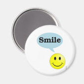 Smile-Smiley Face Magneet (Voorkant / Achterkant)