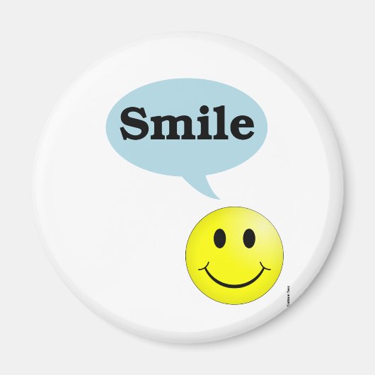 Smile-Smiley Face Magneet (Voorkant)
