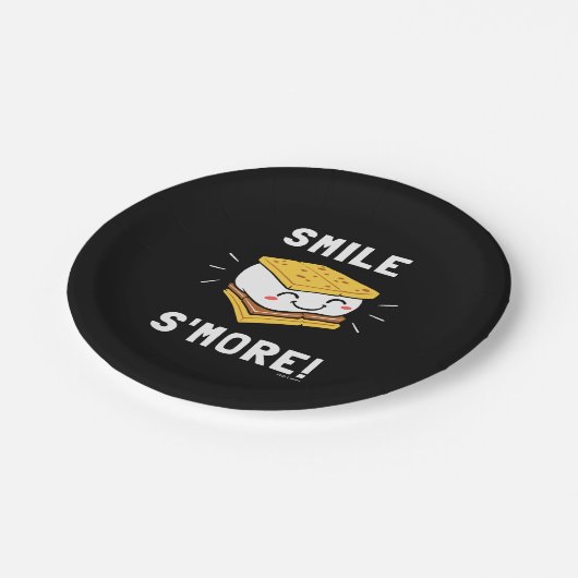 Smile S'more Papieren Bordje (Gekanteld)