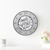 Smile Sparkle Shine Grote Klok (Huis)