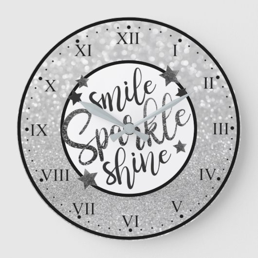 Smile Sparkle Shine Grote Klok (Voorkant)