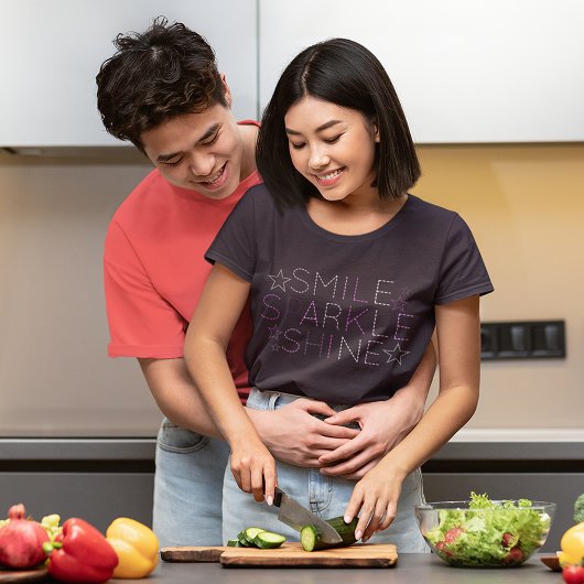 Smile Sparkle Shine T-shirt