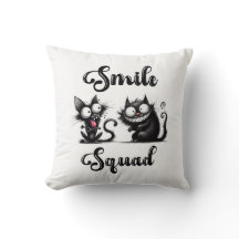 Smile Squad met grappige katten ontwerp