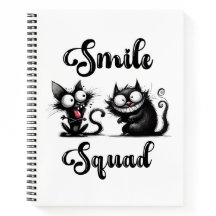 Smile Squad met grappige katten ontwerp