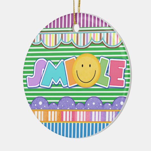 Smile - SRF Keramisch Ornament (Links)