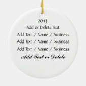 Smile - SRF Keramisch Ornament (Achterkant)