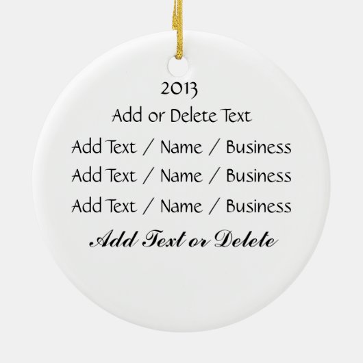 Smile - SRF Keramisch Ornament (Achterkant)