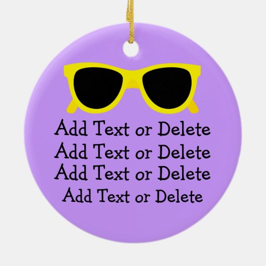 Smile - SRF Keramisch Ornament (Achterkant)