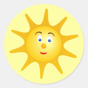 Smile sun - Sticker