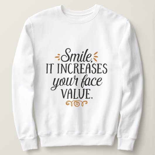 Smile Sweatshirt (Design voorkant)