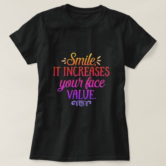 Smile T-Shirt (Design voorkant)