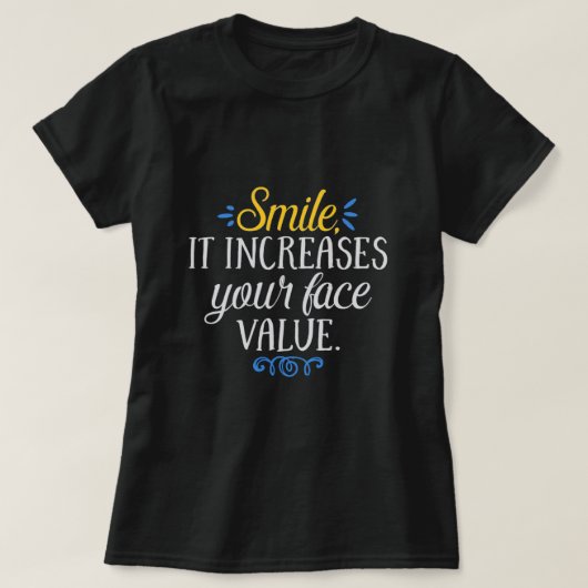 Smile T-Shirt (Design voorkant)