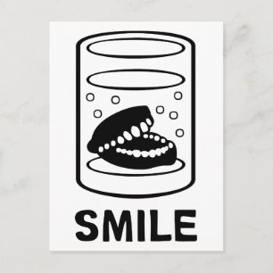 Smile Teeth Briefkaart