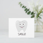 Smile Tooth Briefkaart (Staand voorkant)
