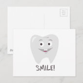 Smile Tooth Briefkaart (Voorkant / Achterkant)