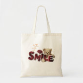 Smile  tote bag (Voorkant)