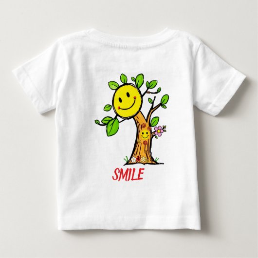 "Smile Tree" Positieve Vibes (Achterkant)