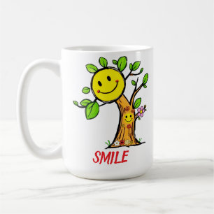 "Smile Tree" Positieve Vibes Koffiemok