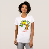 "Smile Tree" Positieve Vibes T-shirt (Voorkant volledig)