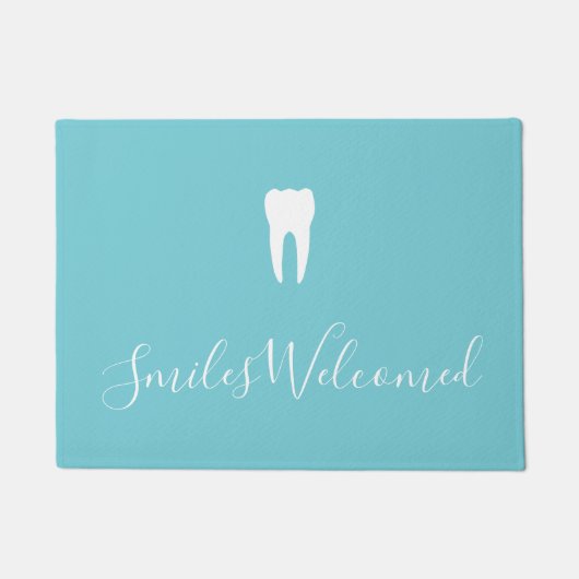 Smile Welcomed Floormat Deurmat (Voorkant)