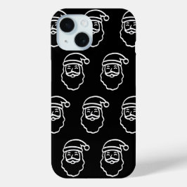 Smile with Santa iPhone 15 Case