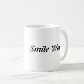 Smile World 11oz Koffiemok (Voorkant rechts)