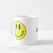 Smile World 11oz Koffiemok (Voorkant links)