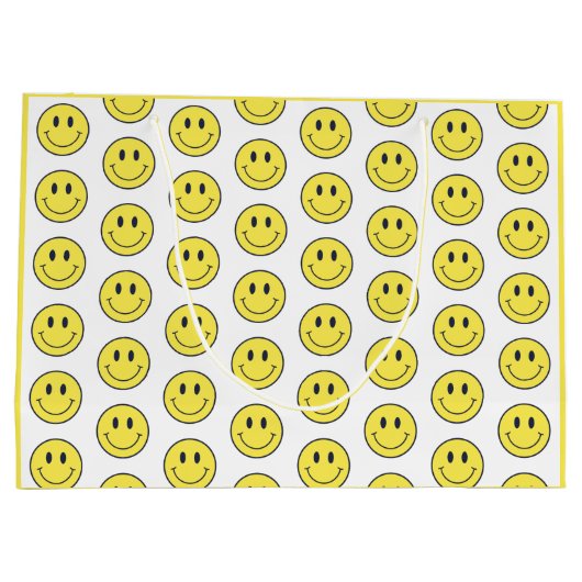 Smile Wrapping Paper Groot Cadeauzakje (Achterkant)