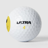 Smile Yellow face 006 Golfballen (Logo)