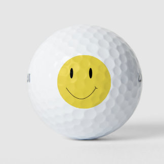 Smile Yellow Happy Face 004 Golfballen