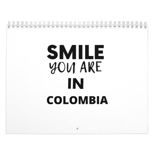 SMILE YOU ARE IN Colombia Kalender (Hoes)