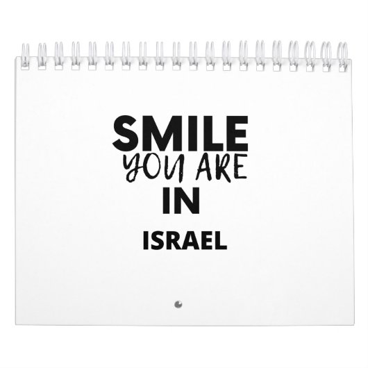 SMILE YOU ARE IN ISRAEL KALENDER (Hoes)