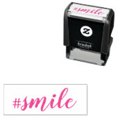 #Smile Zelfinktstempel Zelfinktende Stempel (In situ)