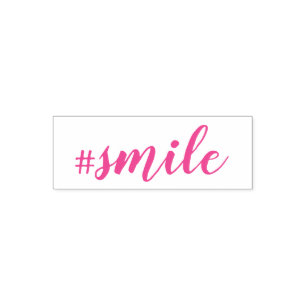 #Smile Zelfinktstempel Zelfinktende Stempel