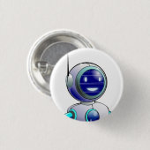 Smilebot Pin Ronde Button 3,2 Cm (Voorkant /achterkant)