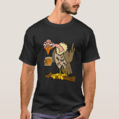 Smilemore Oude Buzzard Drink Bourbon of Whiskey T-shirt (Voorkant)