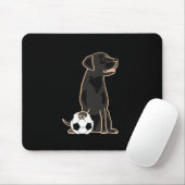 Smilenowtees Grappige Labrador Retriever Speelt Vo Muismat (Met muis)