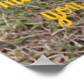 Smiler says- Sometimes, you just have to try cute. Poster (Hoek)