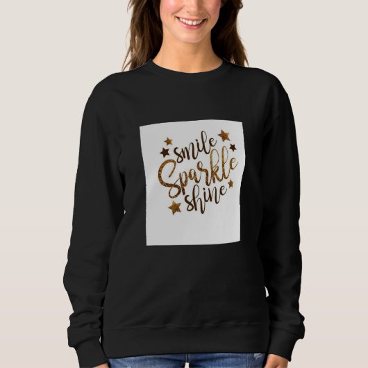 Smiles and shines t-shirts for women (Voorkant)