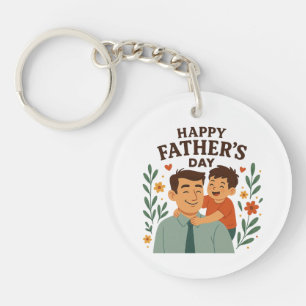 Smiles for Dad Sleutelhanger